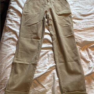 NWT Judy Blue Tan Cuffed Khaki Joggers